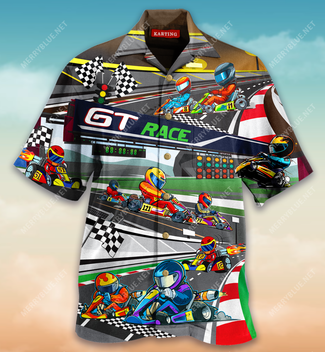 Amazing Kart Racing Hawaiian Shirt