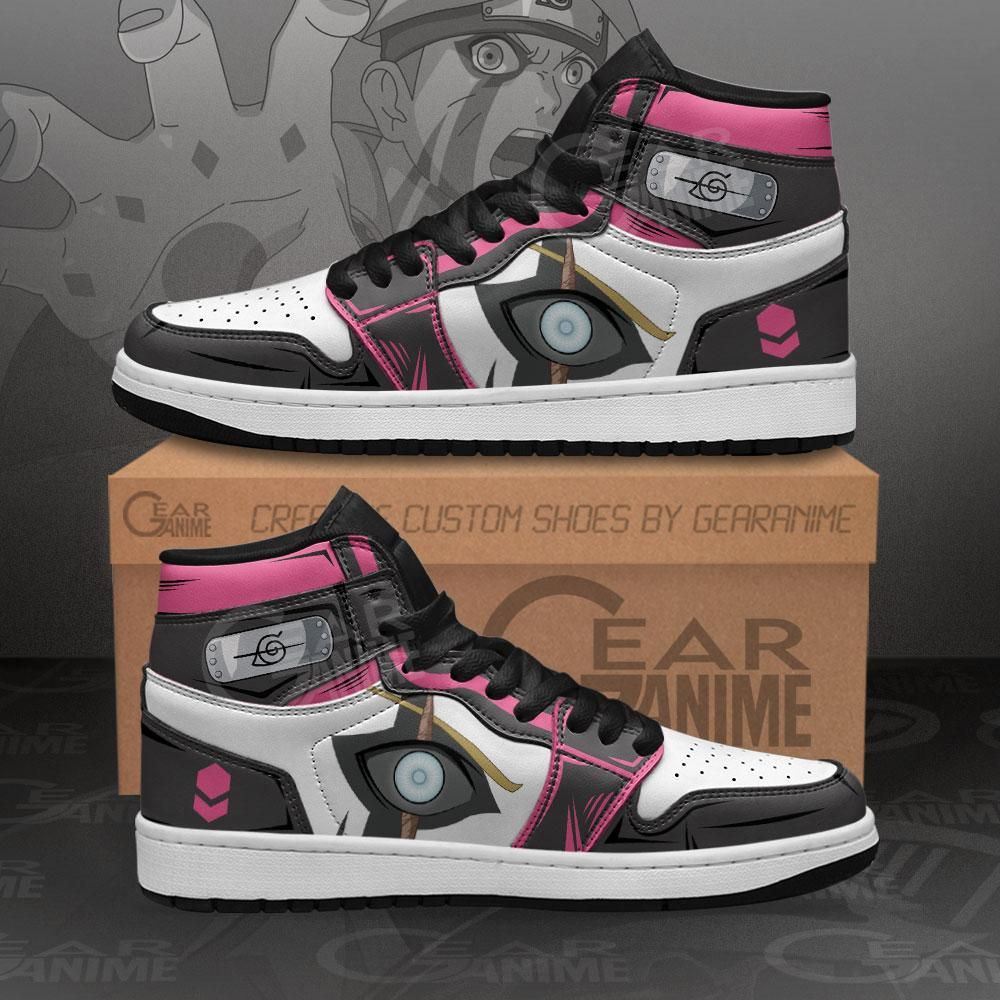 Boruto Eyes Boruto Jogan Custom Anime Air Jordan Shoes Sport Sneakers