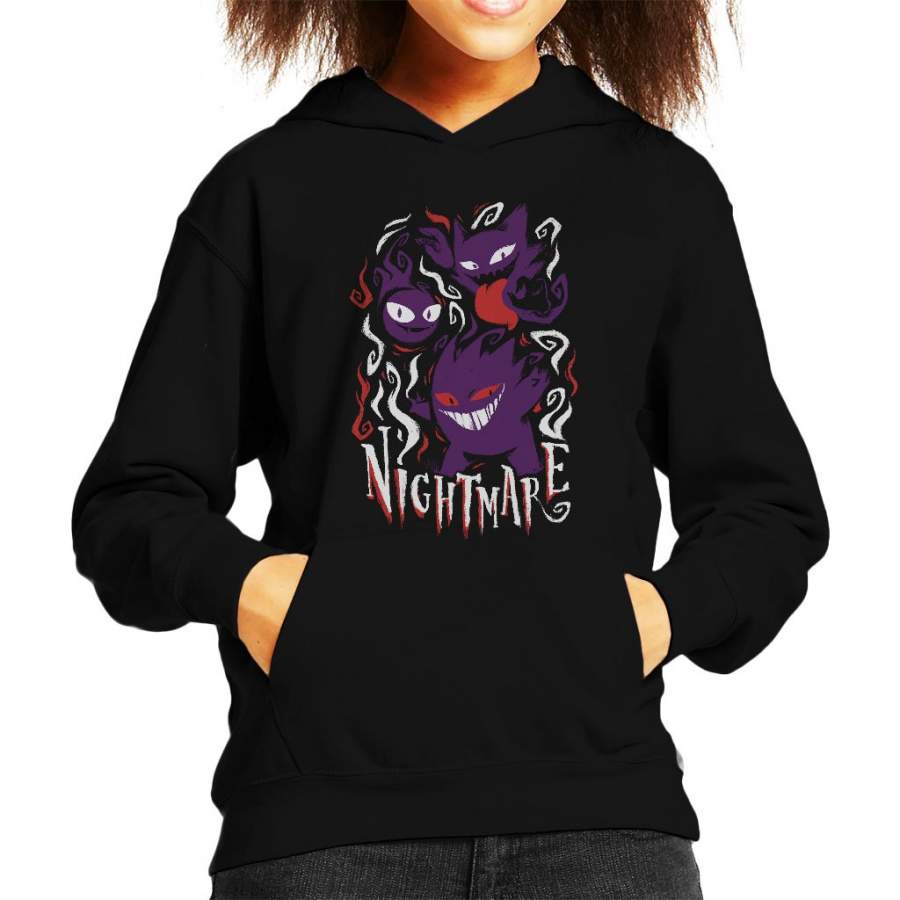 Pokemon Nightmare Ghosts Kid’s Hooded Sweatshirt