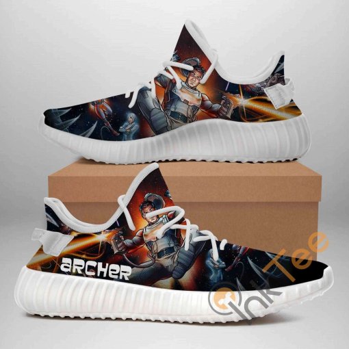 Archer Custom Shoes Personalized Name Yeezy Sneakers