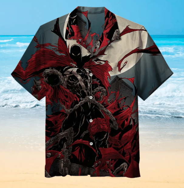 Hell Demon For Man And Woman Print Short Sleeve Hawaii Shirt Ha29972