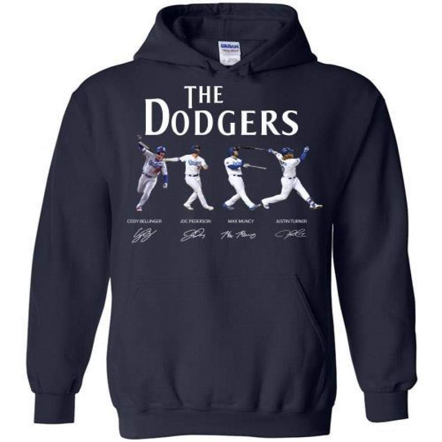 The Dodgers Abbey Road Signatures Los Angeles Dodgers Hoodie