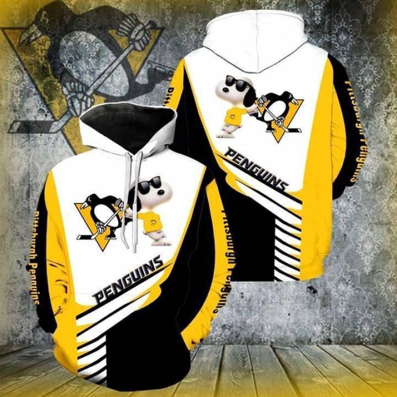 Pittsburgh Penguins Hockey Team 3D Hoodie