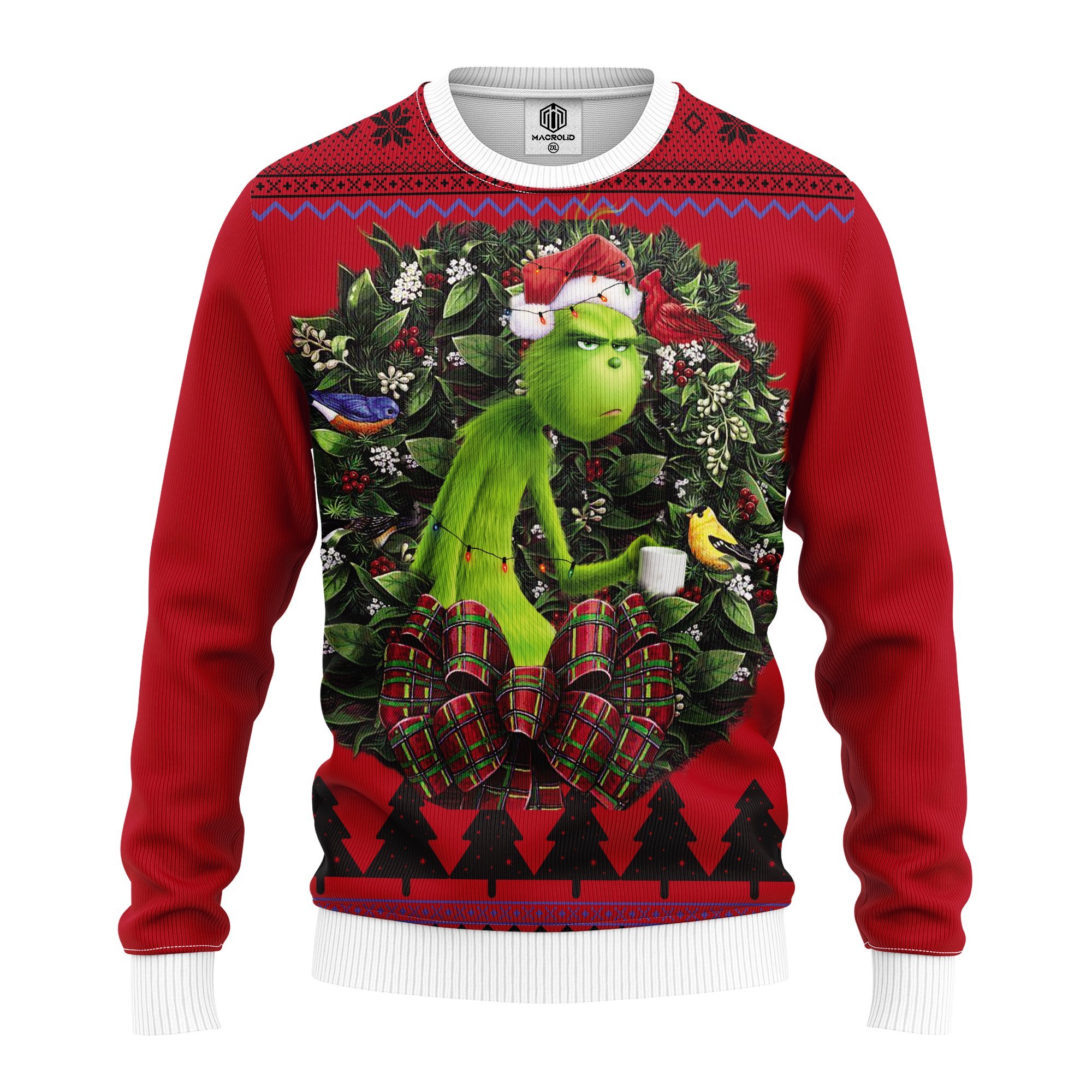 The Grinch With Cup Noel Mc Ugly Christmas Sweater – thanksgiving gift