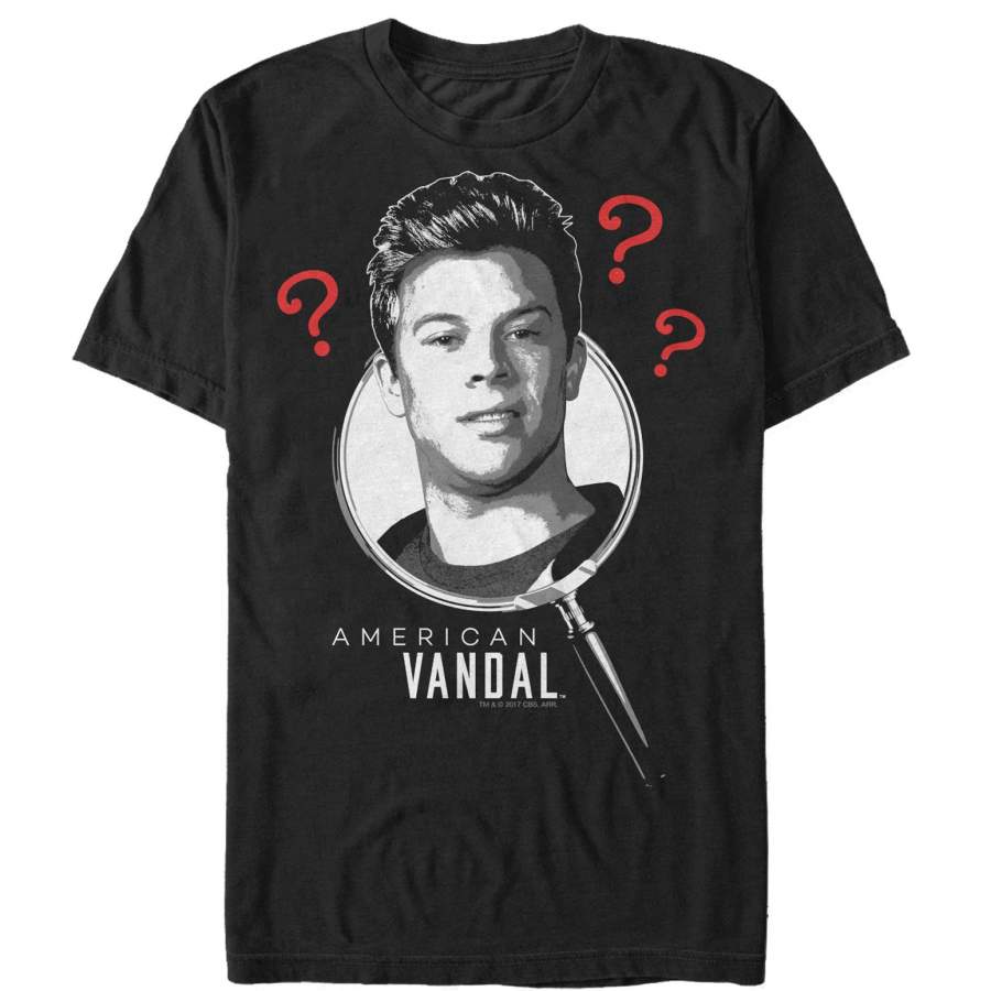 American Vandal Men’s Dylan Magnifying Glass T-Shirt