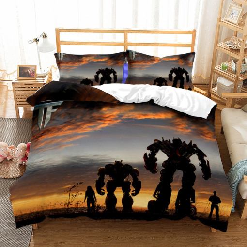 Transformers 22 Duvet Cover Pillowcase Home Decor 3D Bedding Set 7845