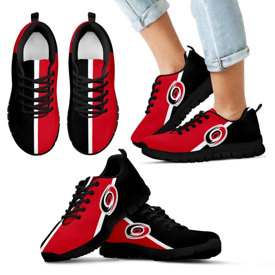 Dynamic Aparted Colours Beautiful Logo Carolina Hurricanes Sneakers