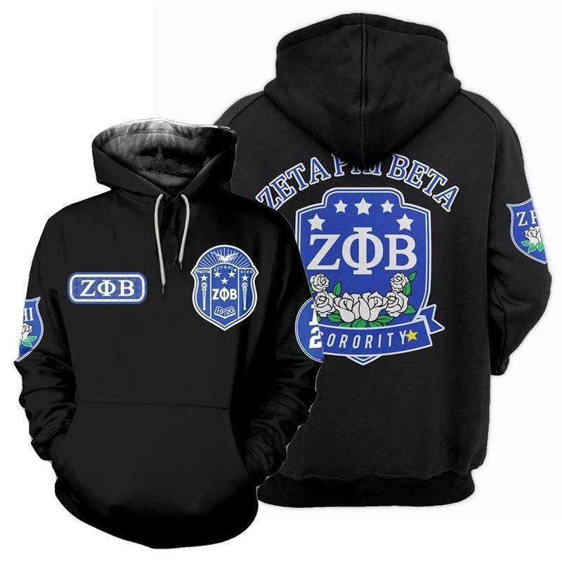 Sorority Hoodie – Zeta Phi Beta 1920 Sorority Hoodie