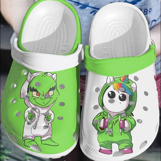 Baby Stitch And Unicorn Crocs Clog Crocband