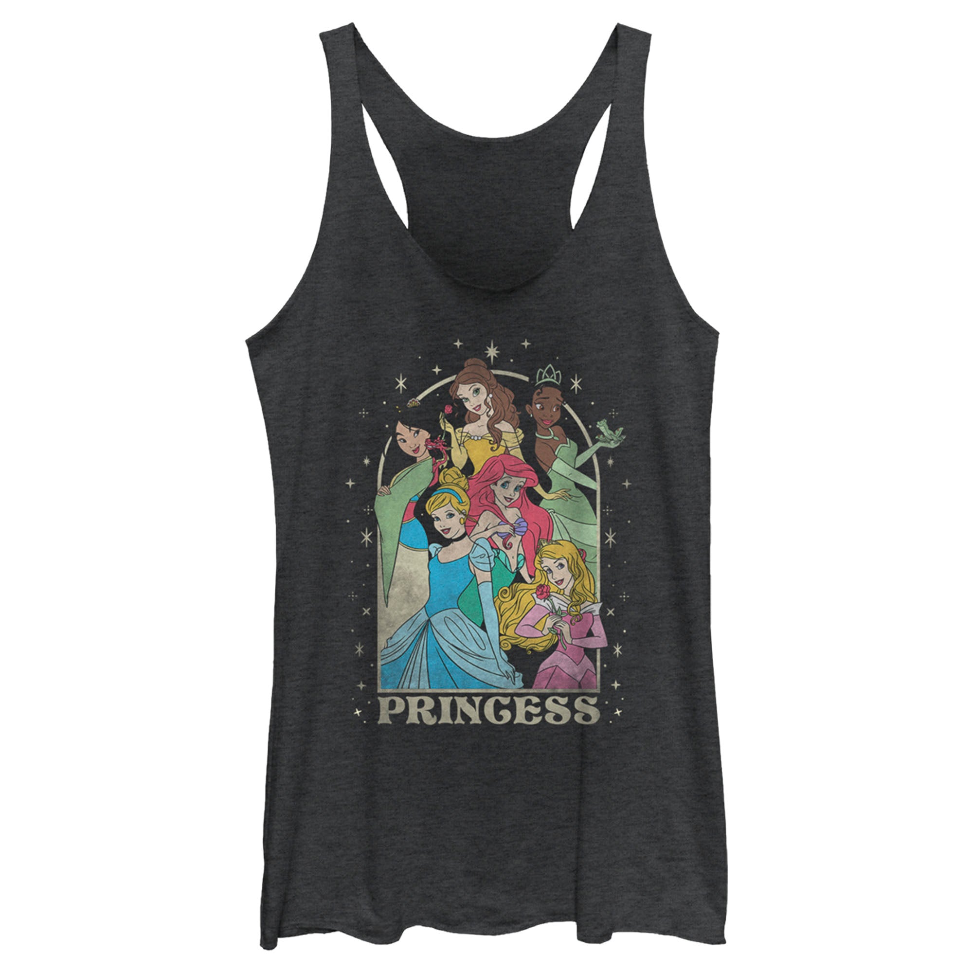 Women’S Disney Princess Arch Racerback Tank Top