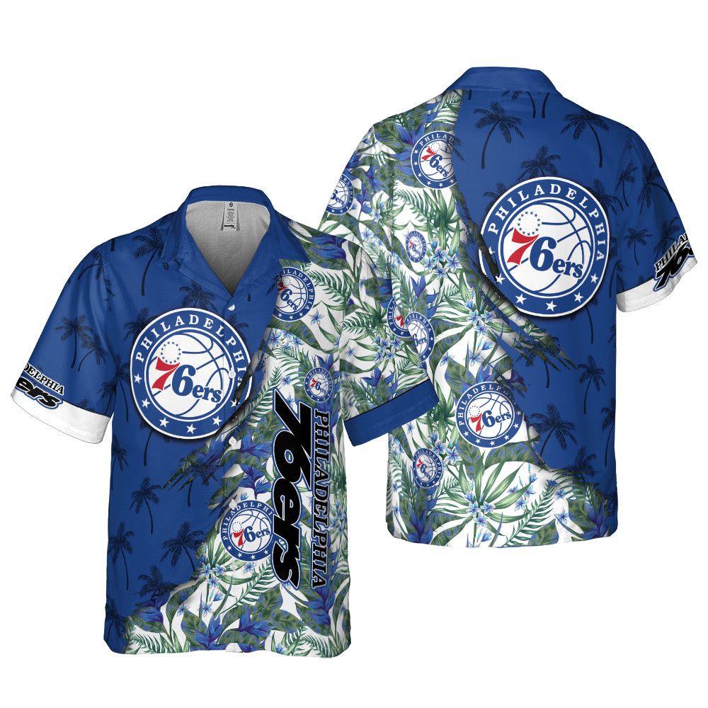 Philadelphia 76Ers Tropical Bliss Signature Shirt