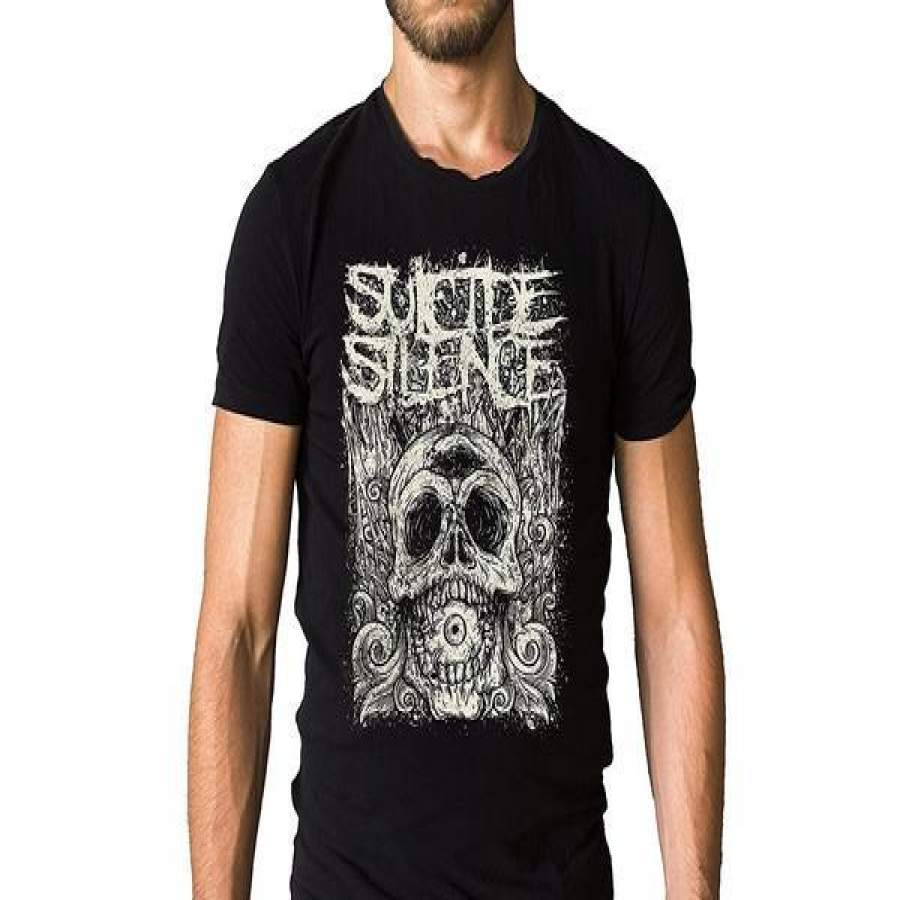 Suicide Silence Mitch Lucker Cyclops Tribute Poster Men’s Summer Fashion T-shirt