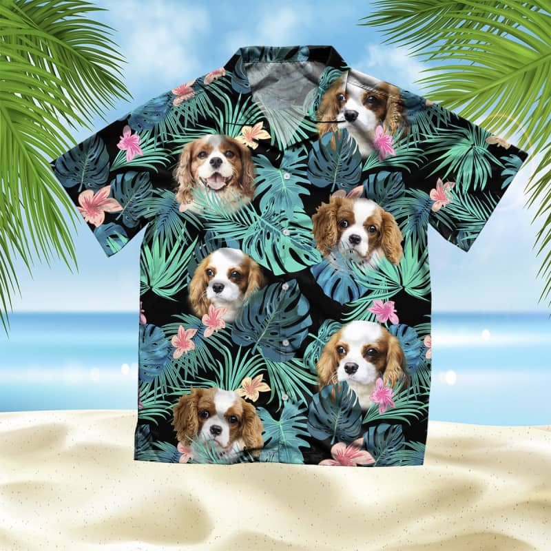 Felacia English Toy Spaniel Summer Leaves Hawaii Shirt Ha67032