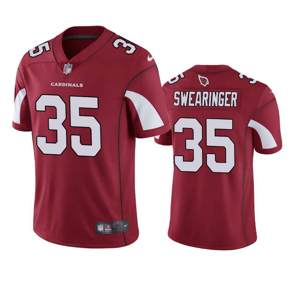 Arizona Cardinals #35 D.j. Swearinger Cardinal Vapor Untouchable Limited Jersey – Men