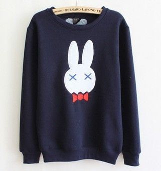 Rabbit Harajuku Fashion Sweatshirt Re23