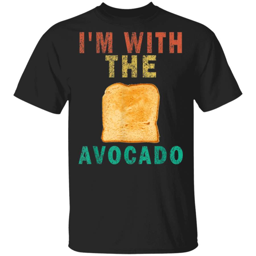 Funny Vintage I’m with the Avocado Halloween Costume Easy T-Shirt By Vevotee Store Hoodie Shirt