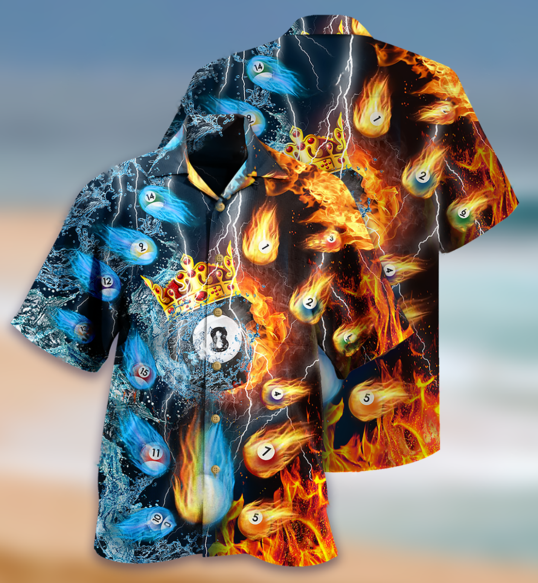 Billiard Firer Hawaii Shirt Ha109073