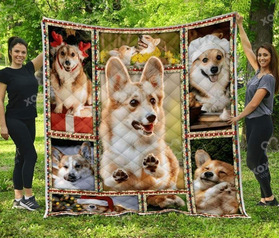 Corgi HUR1560 3D Customized Quilt CAMLI2407