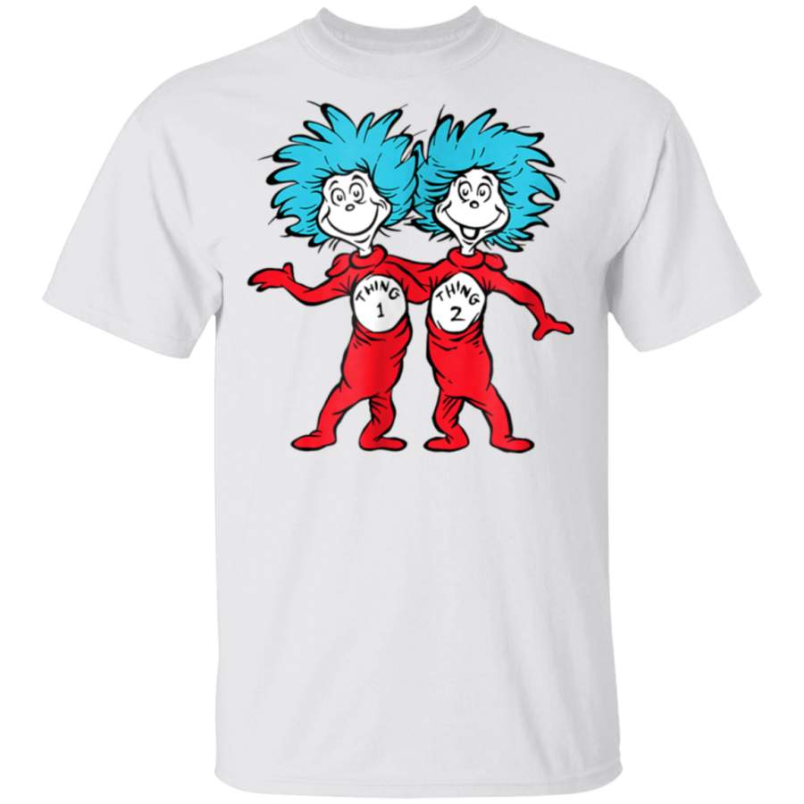 Dr Seuss Thing 1 Thing 2 Buddies Tshirt