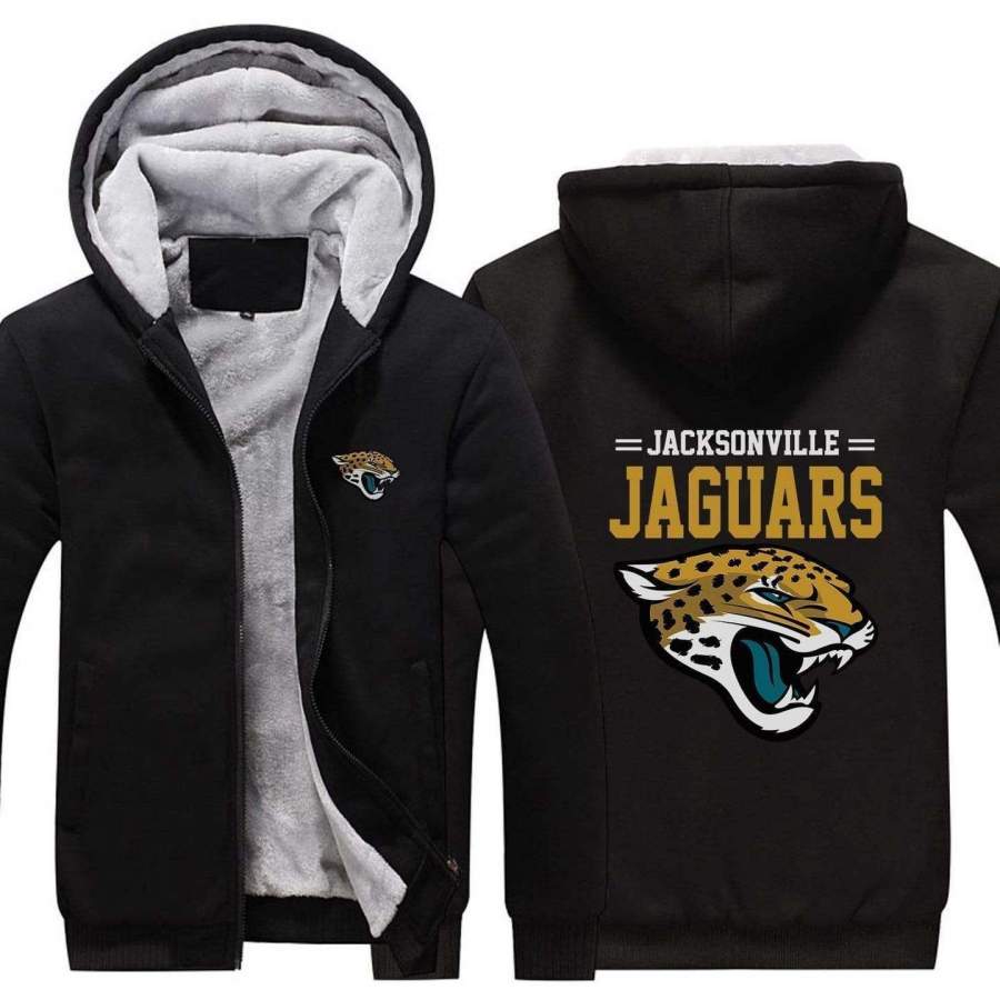 Jacksonville Jaguars Winter Hoodie Unisex 3D All Over Print