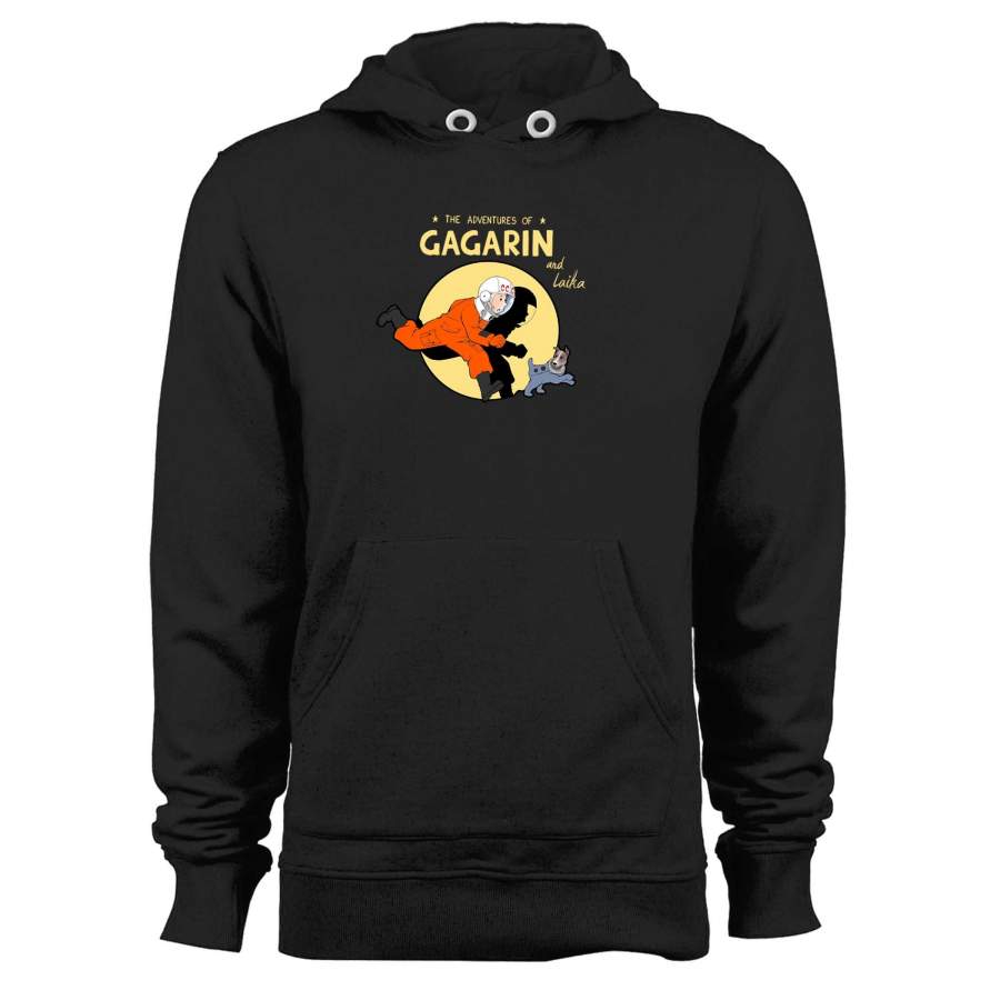 The Adventure Of Gagarin And Laika Unisex Hoodie