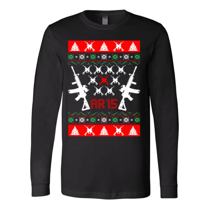 Ar 15 ar15 ugly christmas sweater