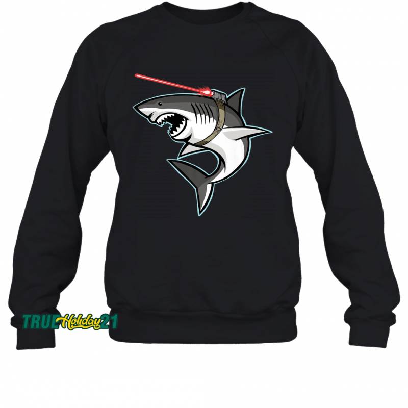 Shark with Laser Beam Sweatshirt