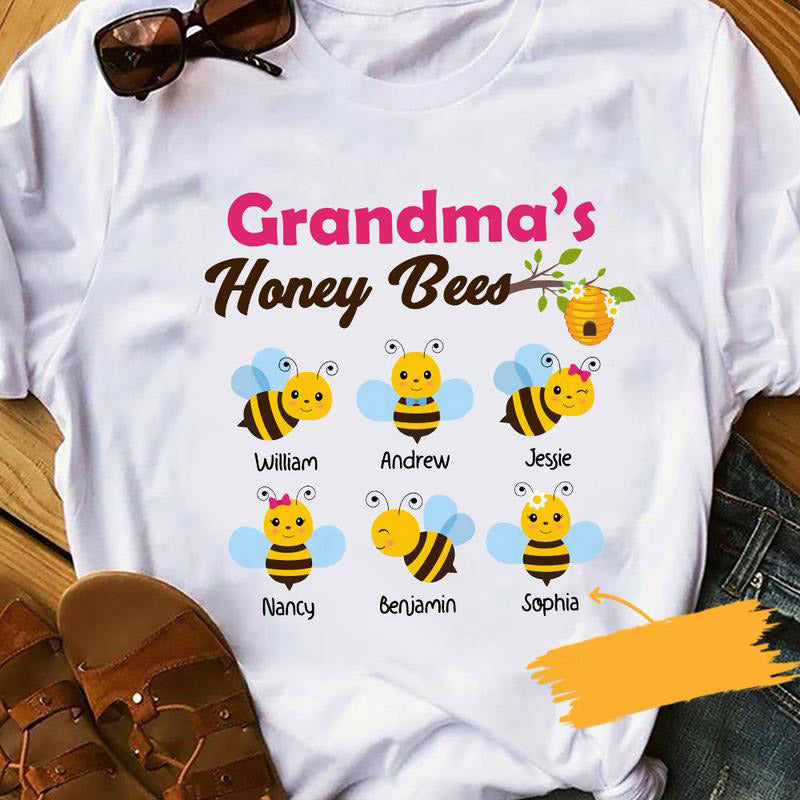 Grandma Honey Bees, Mom Shirt, Grandma Shirt, Happy Mother’S Day