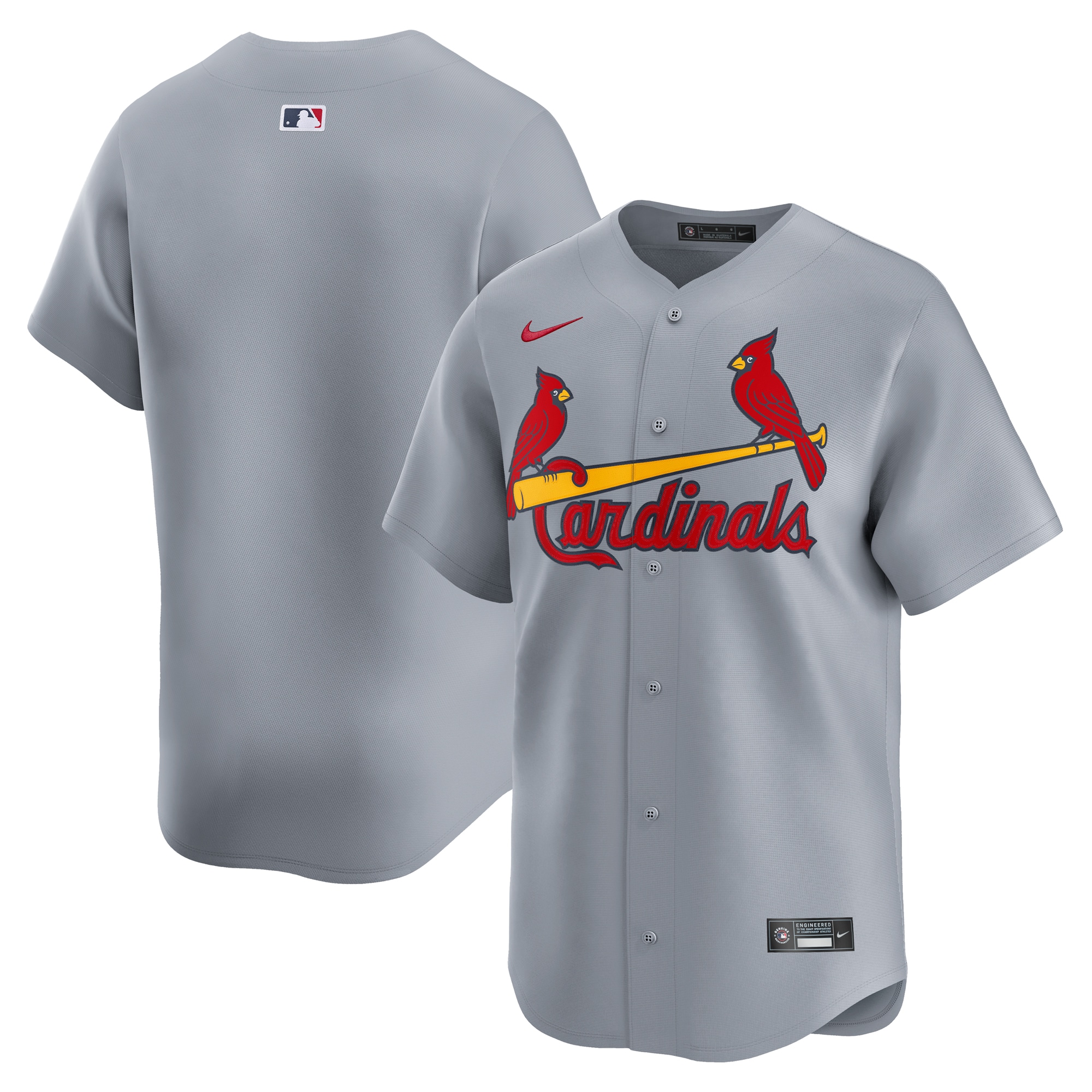 St. Louis Cardinals Away Limited Jersey – Gray