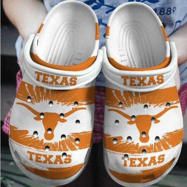 Texas Longhorns Clogs Clogband Clog Comfortable Water Shoes