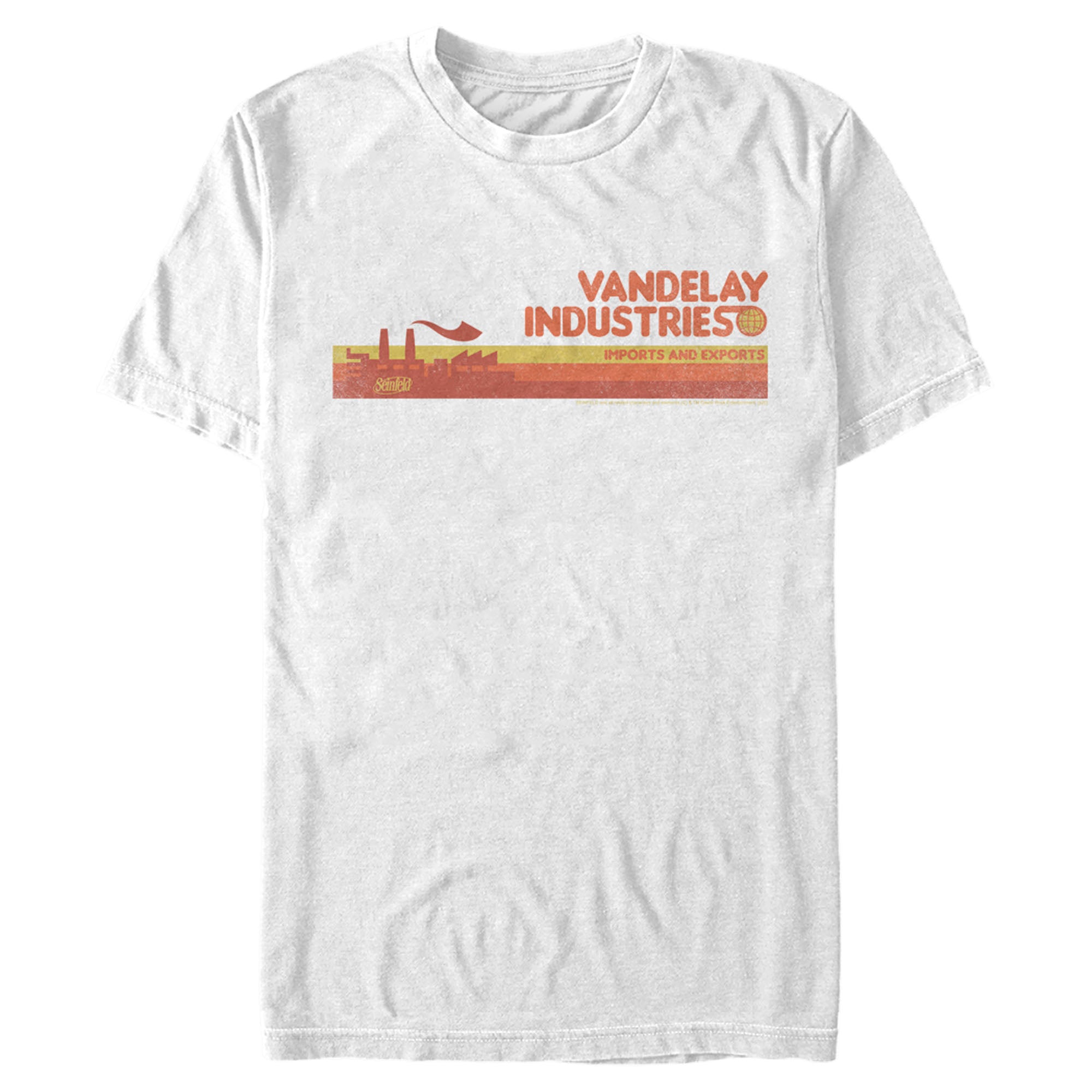 Seinfeld Men’S Retro Vandelay Industries  T-Shirt