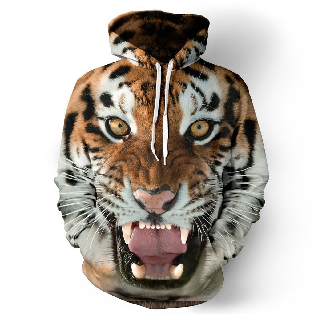 Tiger Unisex 3D Hoodie All Over Print Hxcyo