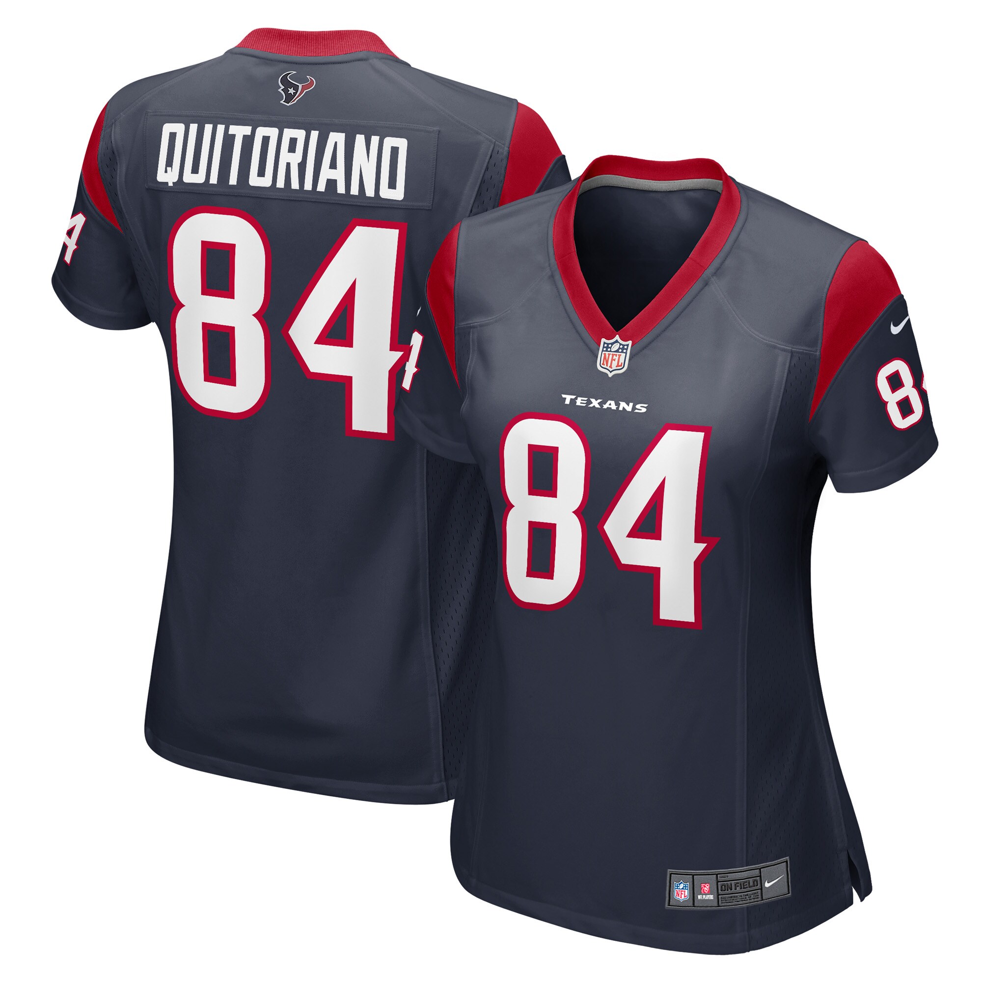 Teagan Quitoriano Houston Texans Women's Game Player Jersey – Navy