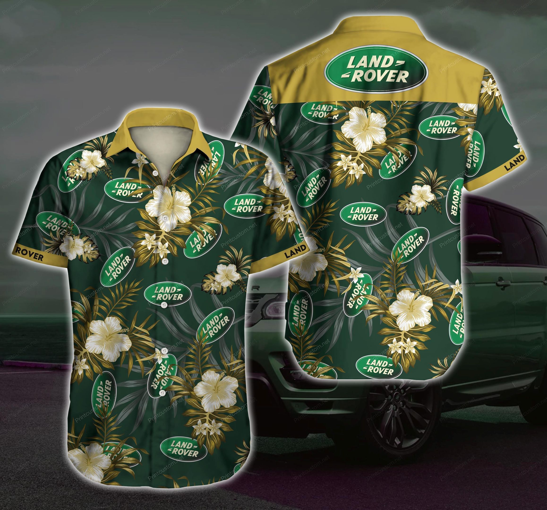 Tlmus Land Rover Hawaiian Shirt Ha67383