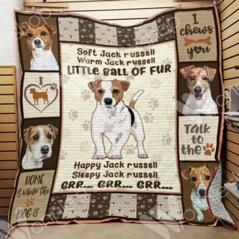 Jack Russell Dog Blanket NOV2702 67O52