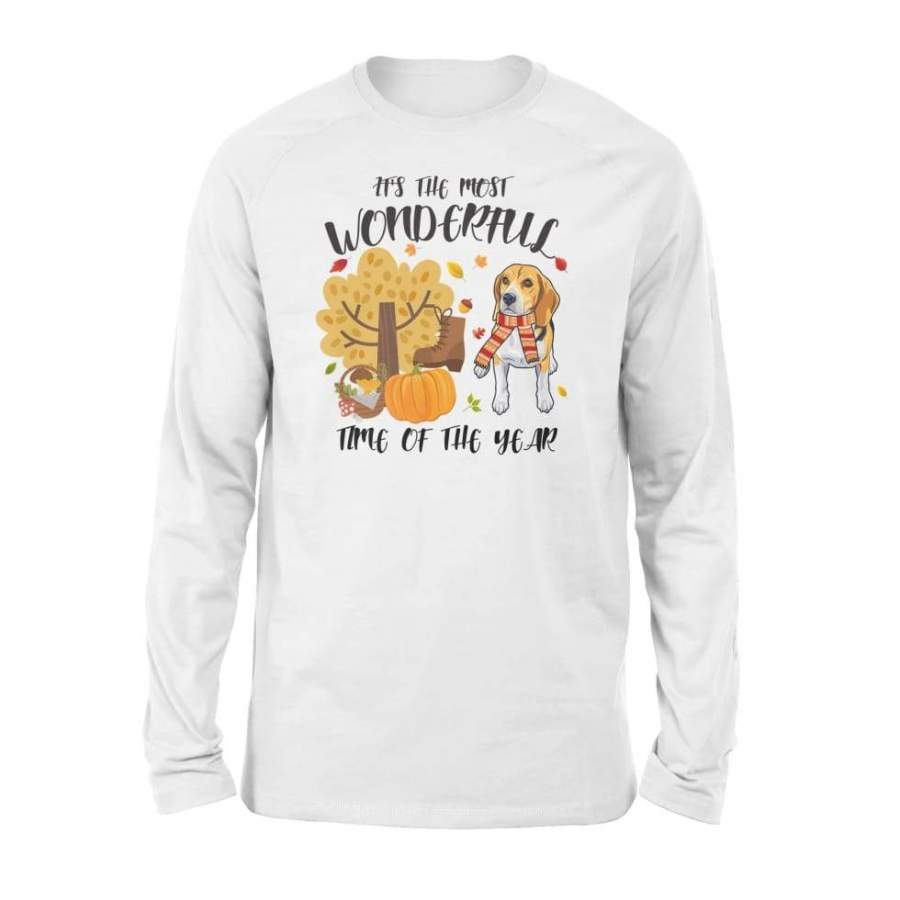 It’s The Most Wonderful Time Of The Year Beagle Dog Halloween – Standard Long Sleeve