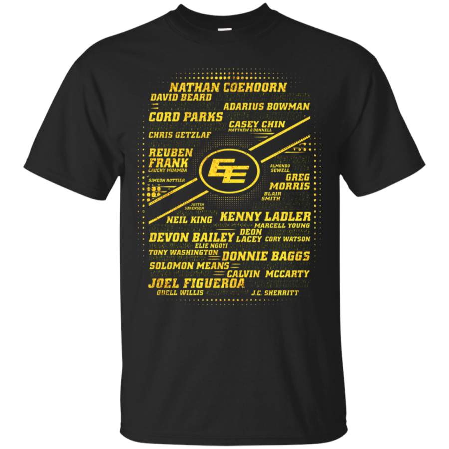 AGR CFL Football All Players Team Edmonton Eskimos T-Shirt