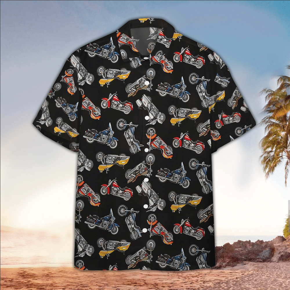 Motorcycle Hawaii Shirt For Motor Lovers Aloha Ha104151