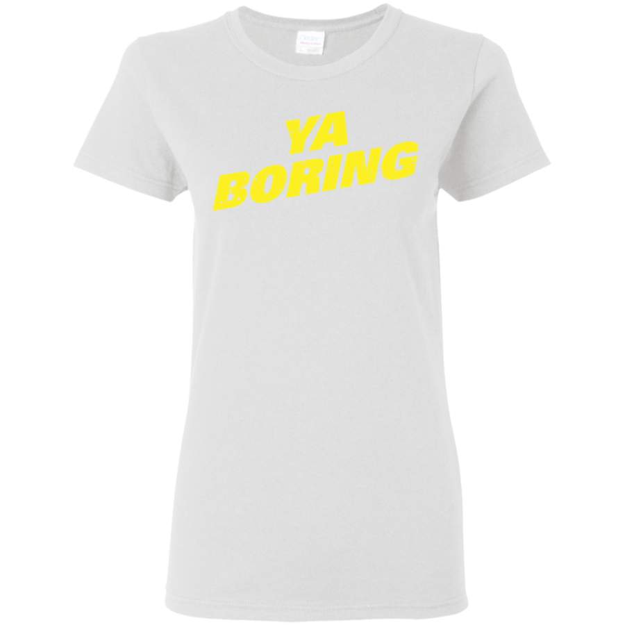 AGR Brooklyn Nine Nine Ya Boring Diagonal Shirt Womens T-Shirt