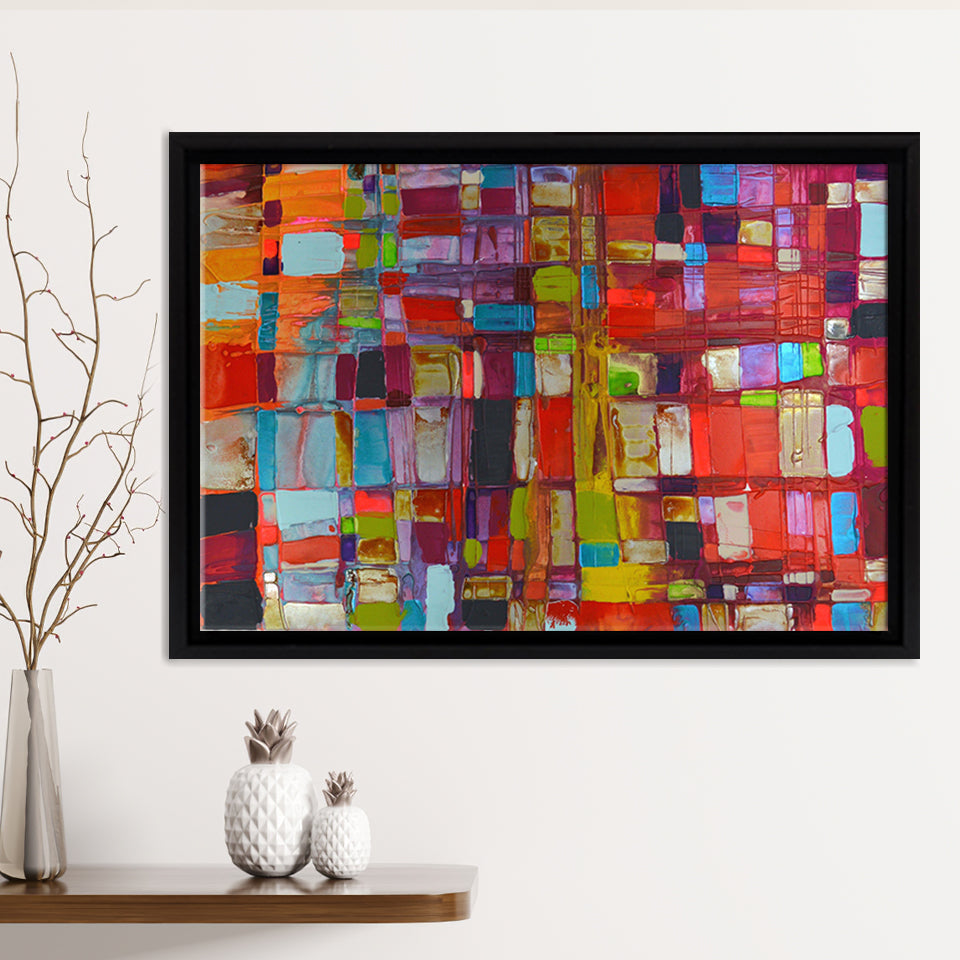 Contextual Framed Canvas Print – Canvas Painting, Canvas Art, Wall Art, Wall Decor