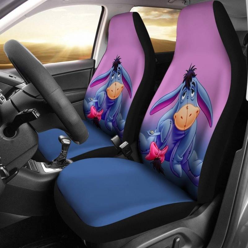 Eeyore Donkey Winnie The Pooh Car Seat Covers set of 2