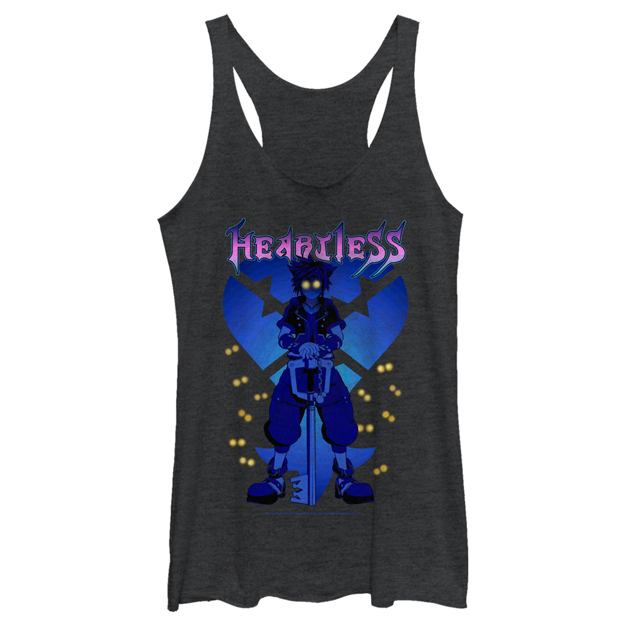 Women’S Kingdom Hearts 3 Inner Shadows Racerback Tank Top