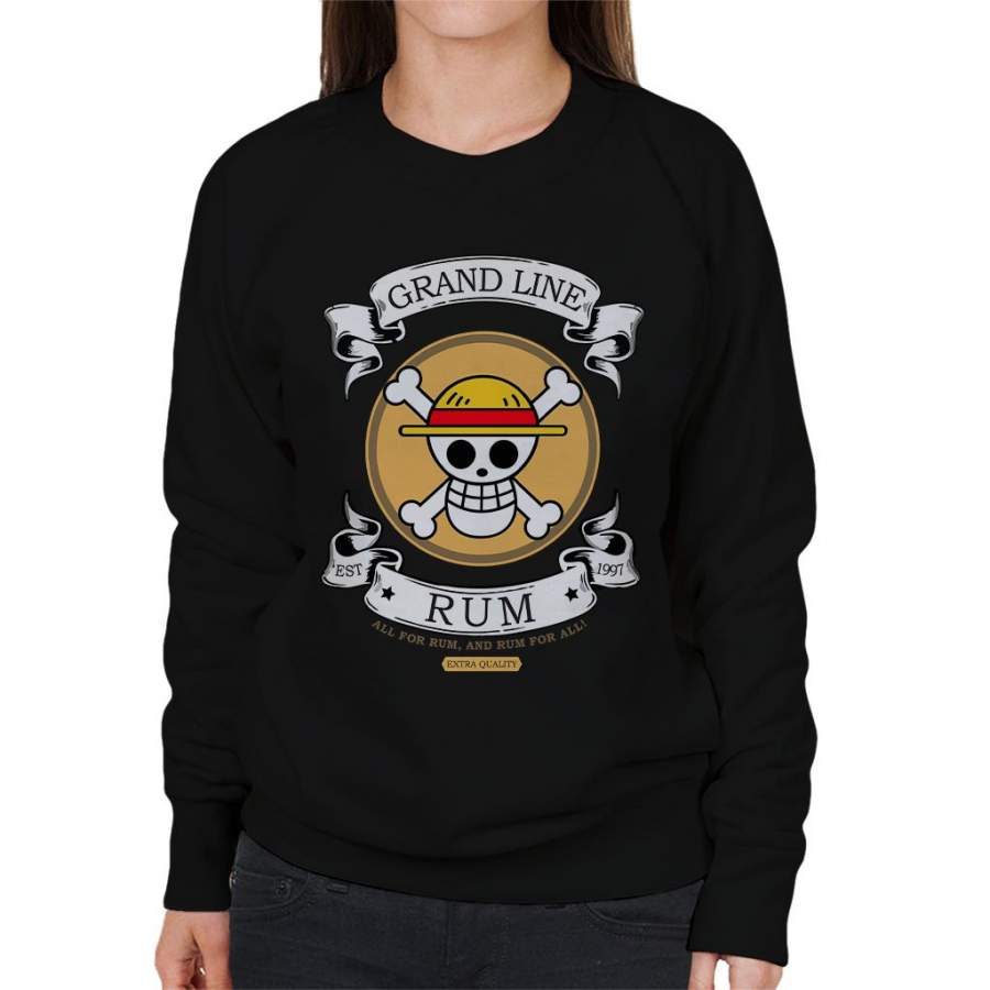 Grand Line Rum One Piece Women’s Sweatshirt