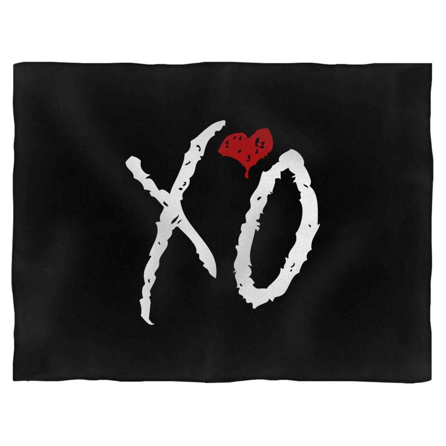 Xo The Weeknd Blanket