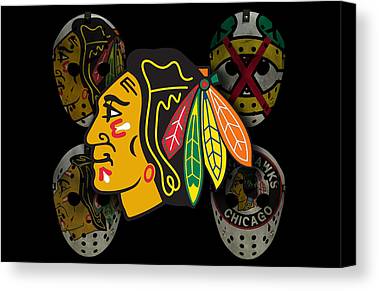 26 Chicago Blackhawks Joe Hamilton Canvas Print