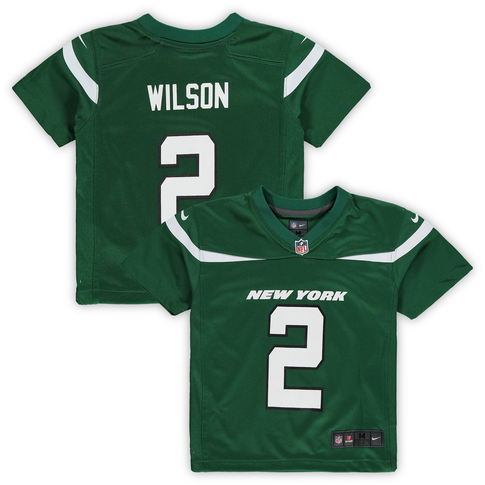 Zach Wilson New York Jets Preschool Game Jersey – Gotham Green NFL