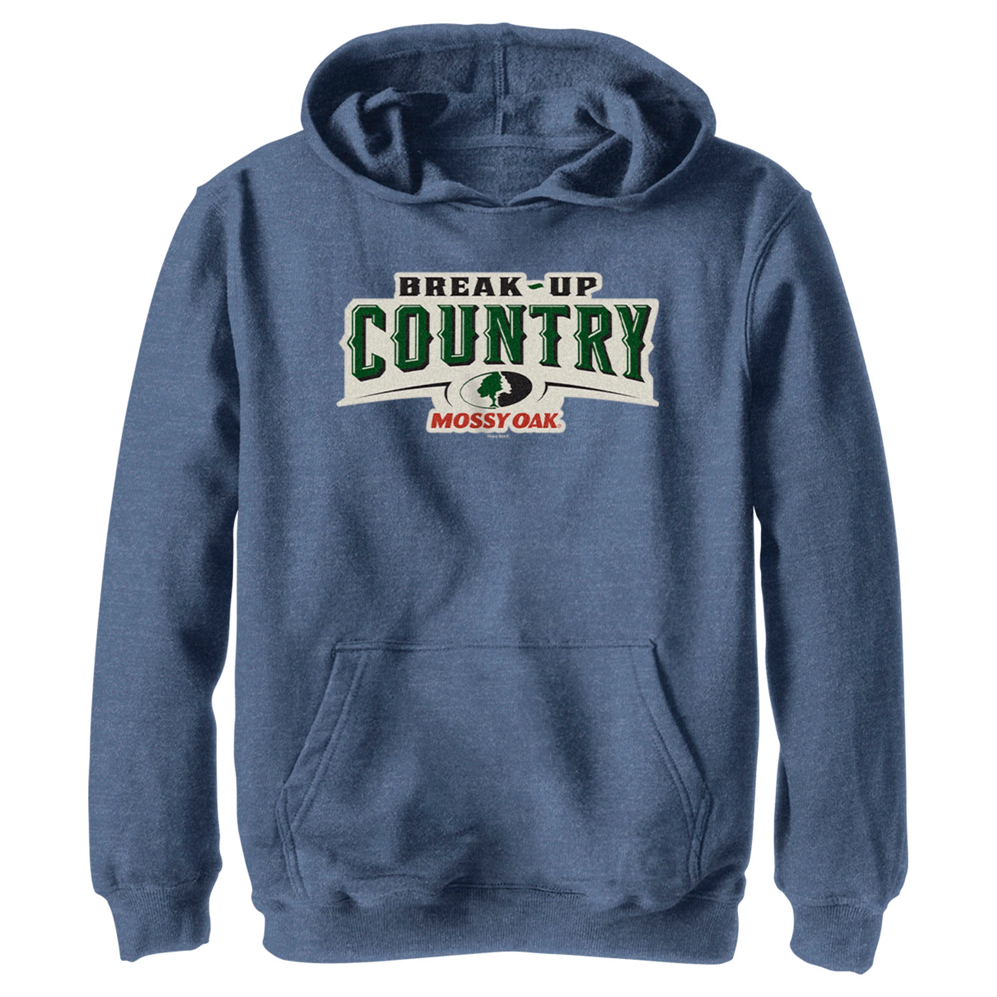 Boy’S Mossy Oak Break-Up Country Logo Pull Over Hoodie