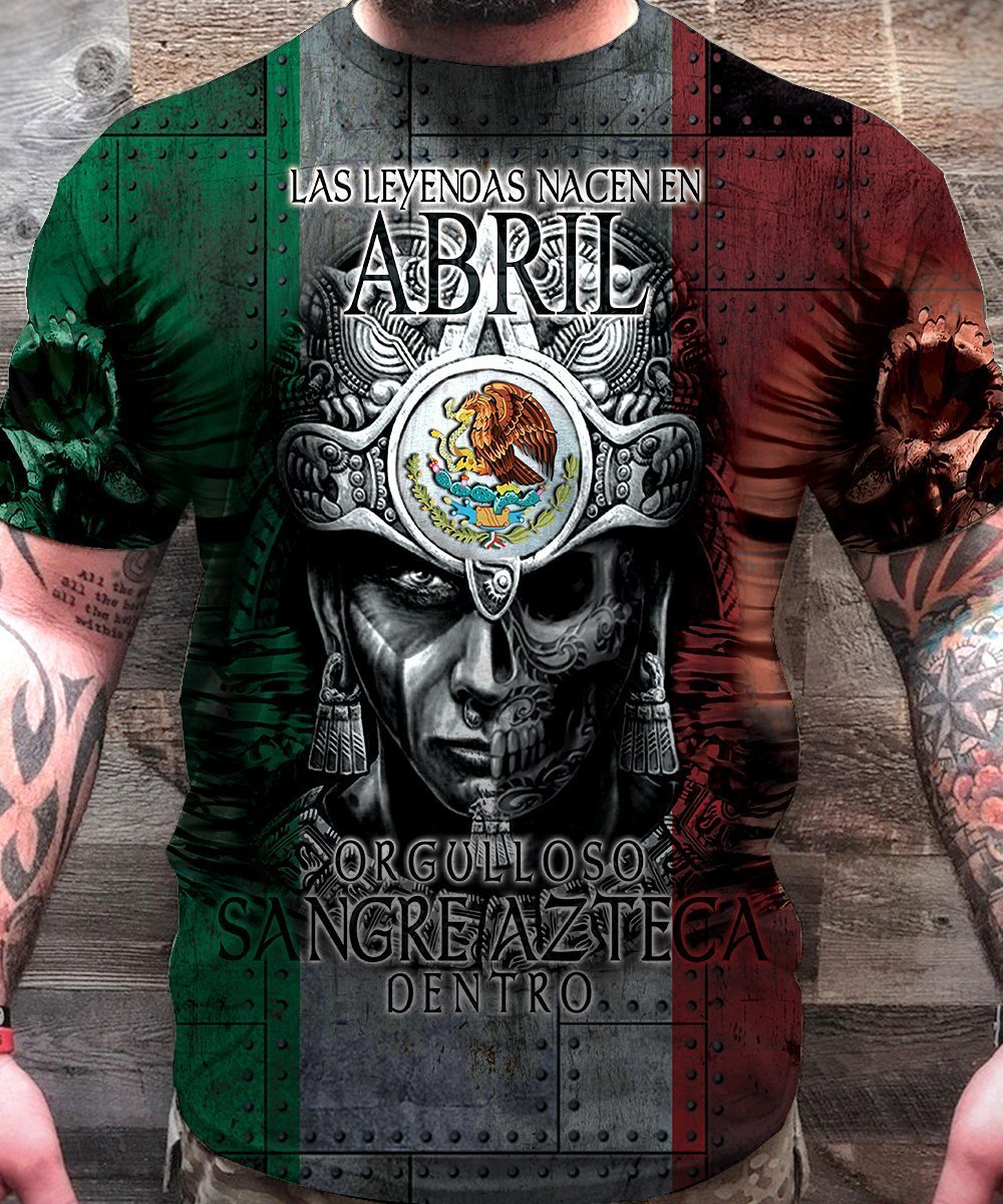 3D All Over Aztec Warrior Mexican 04 Hoodie Adult 3D All Over Print, 3D Hoodie For Men & Women