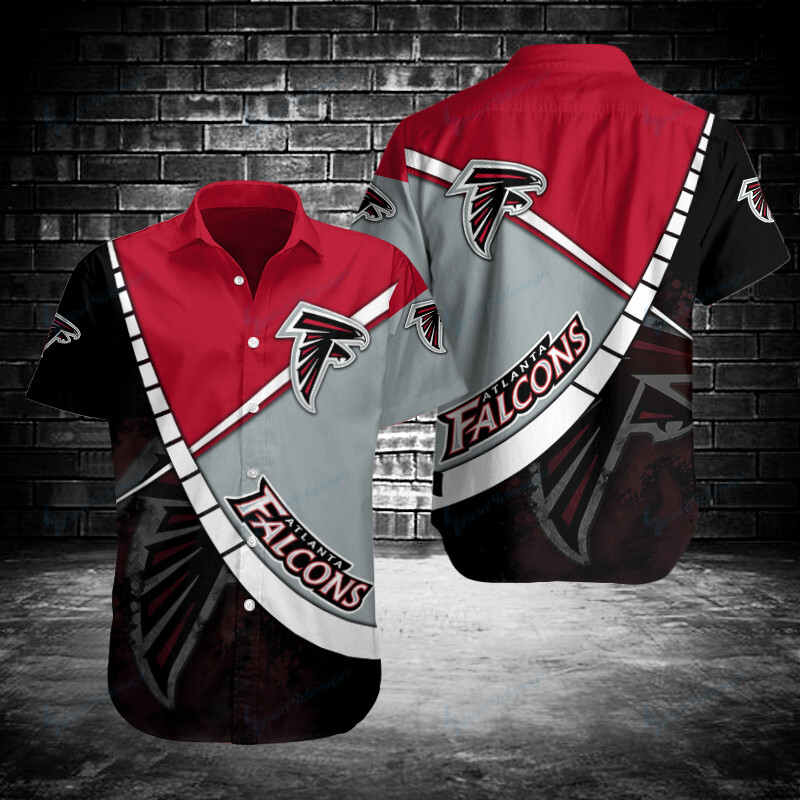 Atlanta Falcons Button Shirt Bg784