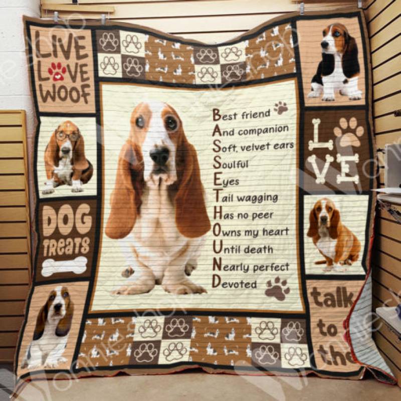 Basset Hound Dog Blanket DCB1102 73O56